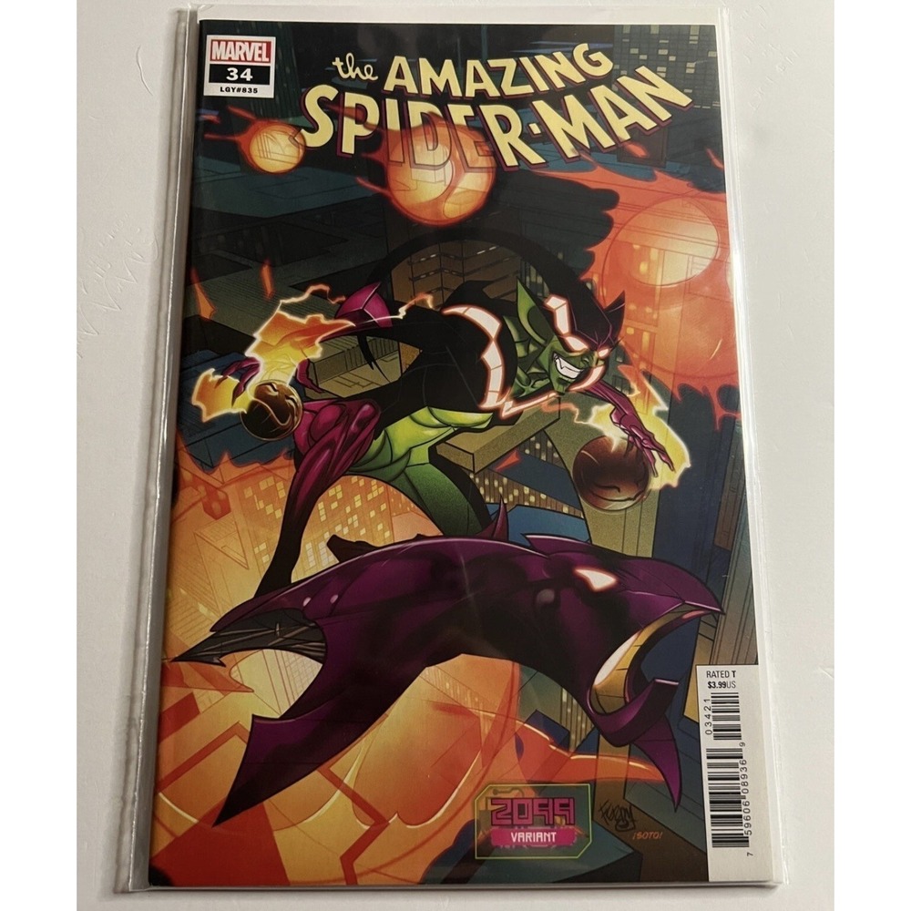 Amazing Spider-Man #34 2020 Marvel Comics 2099 Green Goblin Variant